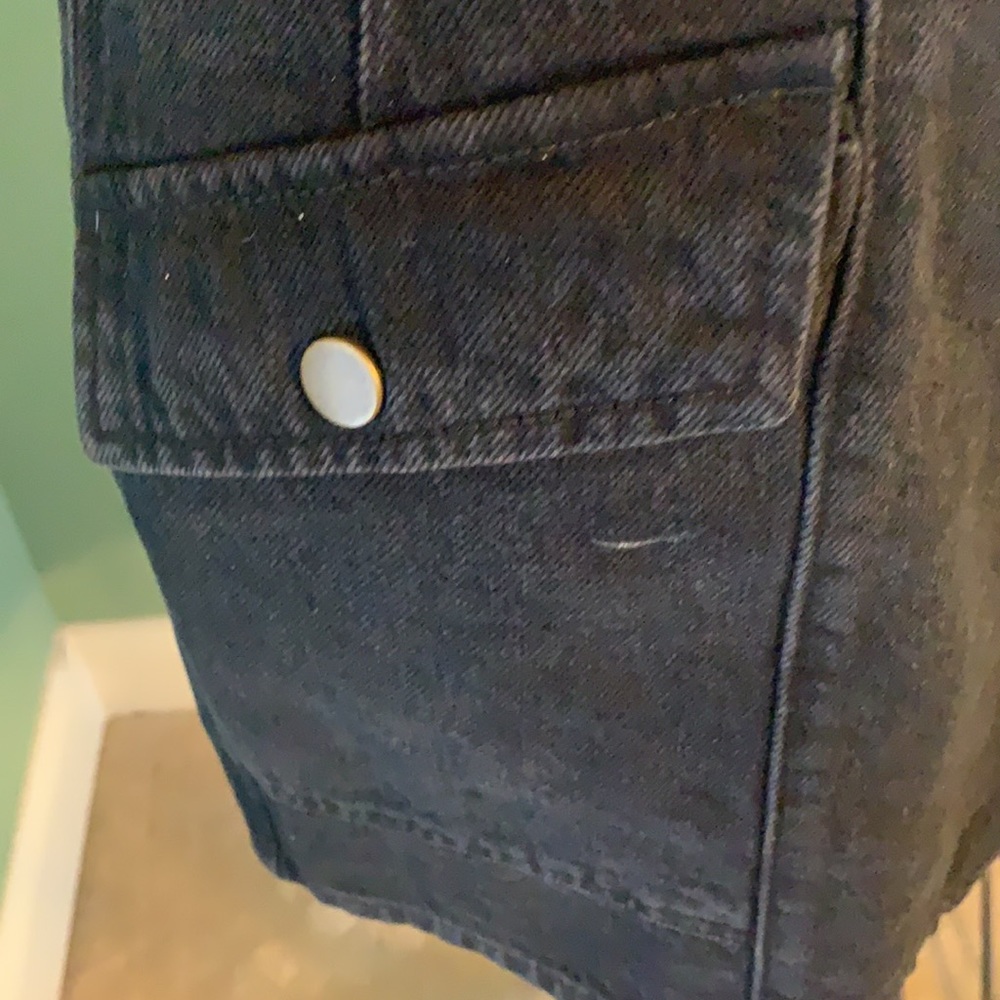 Forever 21 Denim Mini-Skirt, Size L - Picture 2 of 7